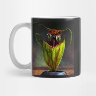 Botanical Carnivore Abstract Pitcher Plant Nepenthes Mug